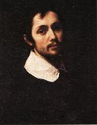 Cristofano Allori Portrait of a Man in Black oil painting reproduction